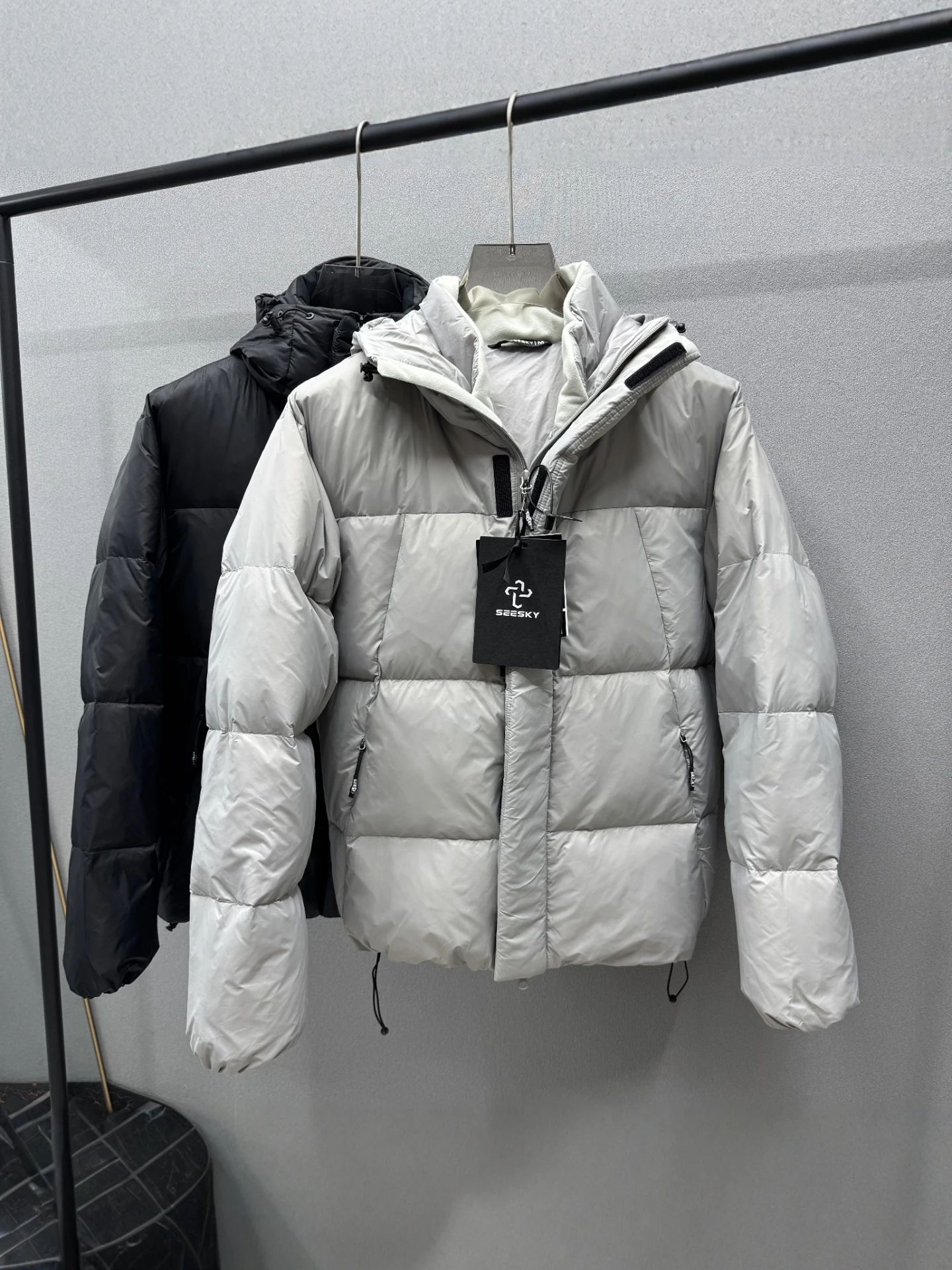 

Мужская утепленная куртка с капюшоном, ветрозащитная, водонепроницаемая, с наполнителем из 90% белого пуха, для осени и зимы, теплая верхняя одежда