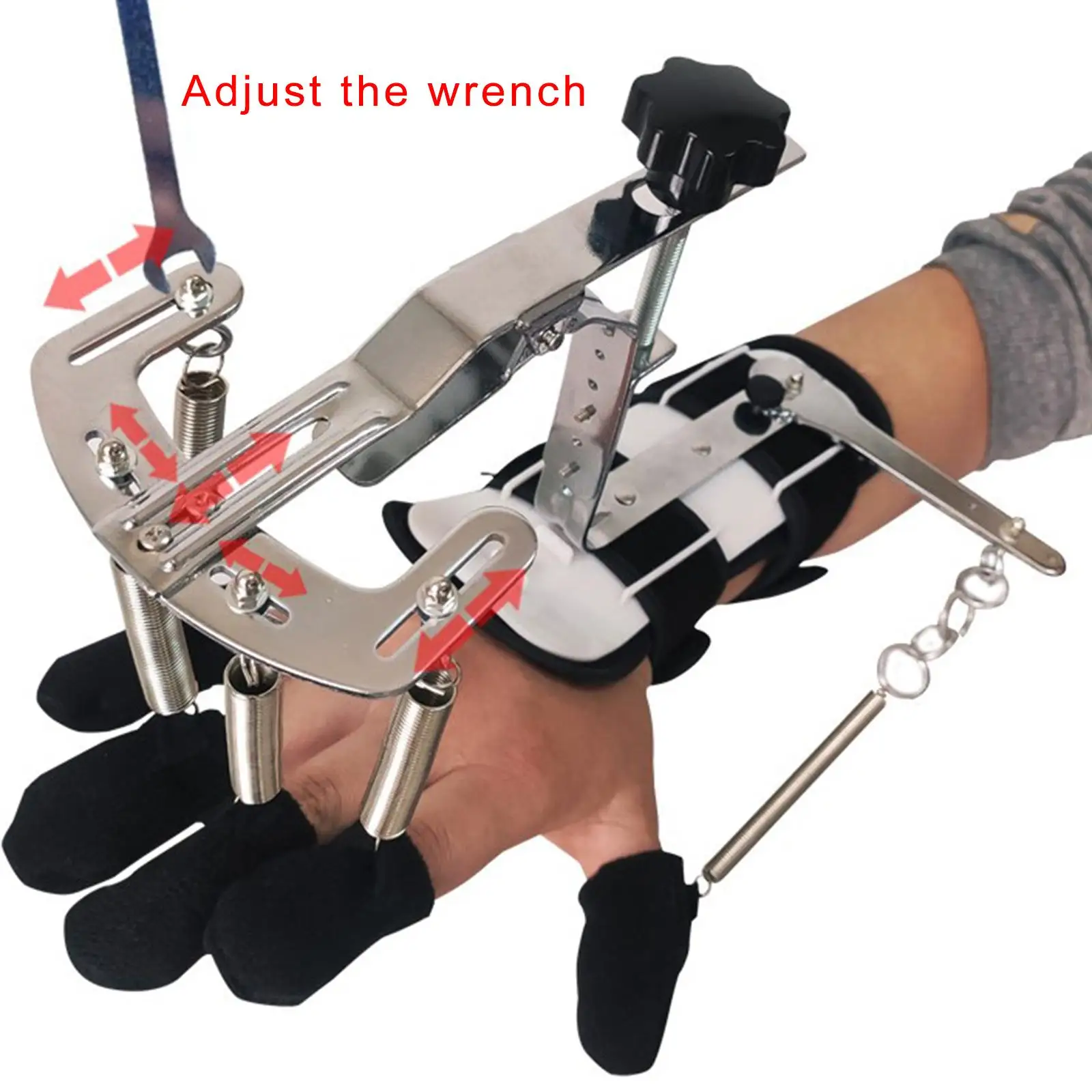 Hand Therapy Finger Exerciser Tool for Hemiplegia Muscle Recovery Strengthener Orthosis Wrist Pain Relief