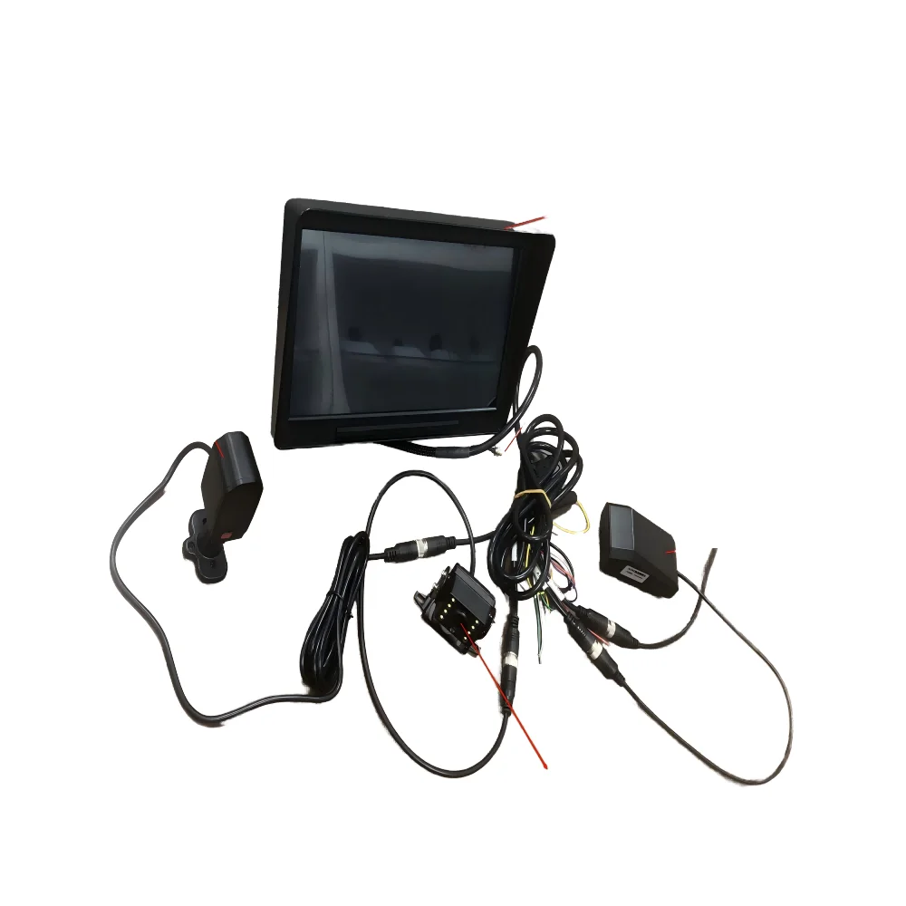 8CH 1080P 360° Panoramic Dash Cam 4G Remote Monitoring + DMS + ADAS + BSD for Truck Aerial View Surveillance