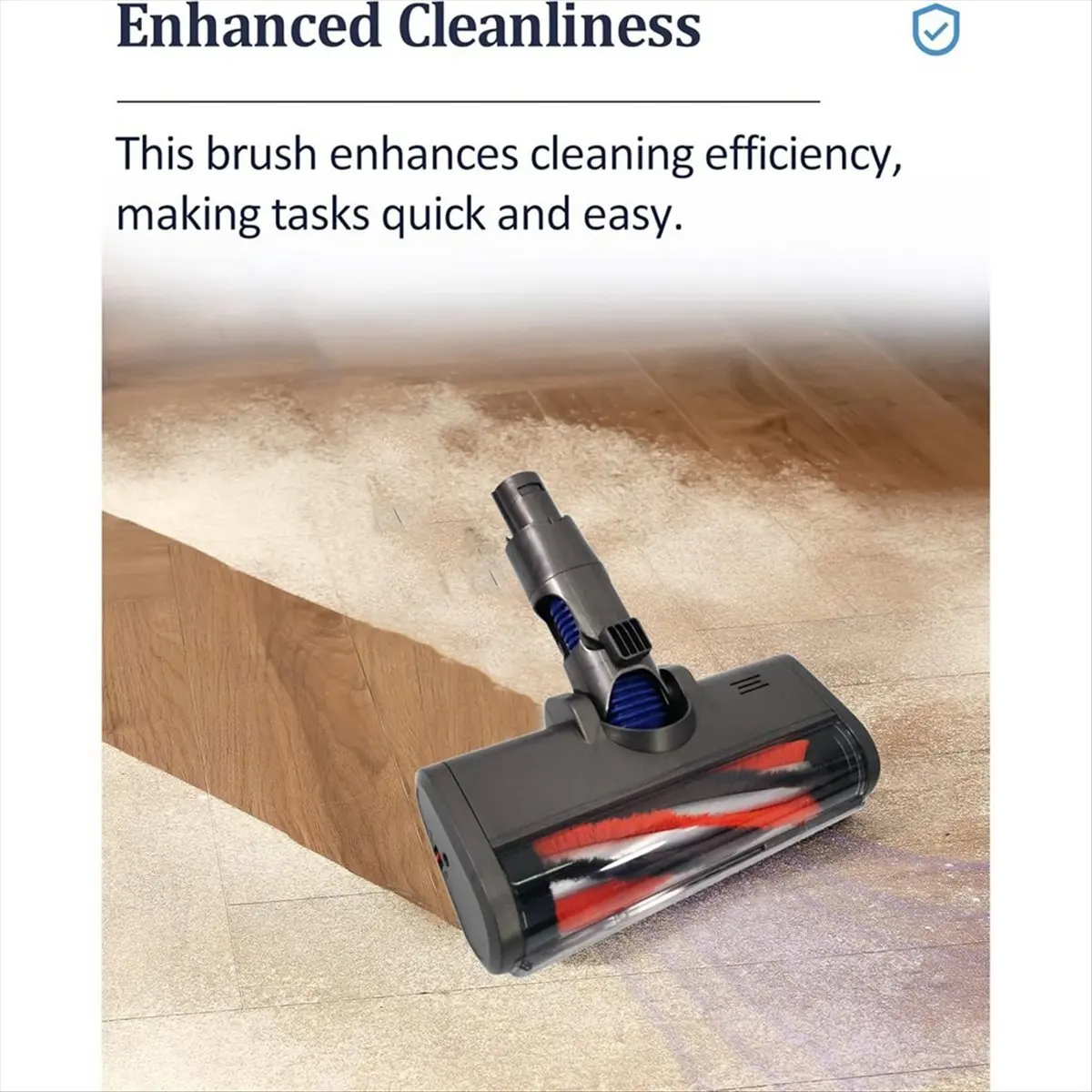 Vacuums Attachment for V6 DC58 DC59 DC62 DC72 Direct Drive Floor Brush Head with Dust Light for Hardwood Cleaner