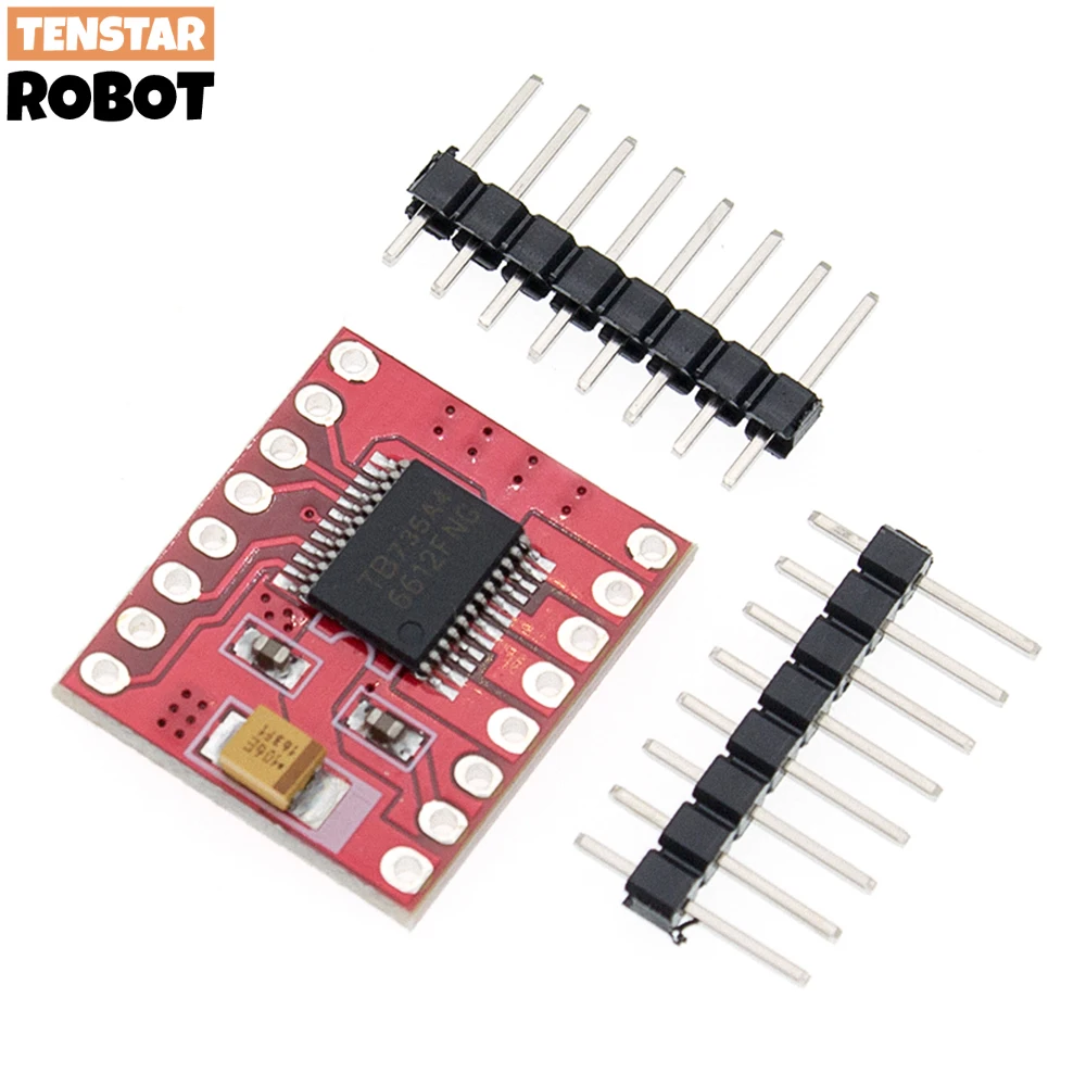 TB6612 Dual Motor Driver 1A TB6612FNG  Microcontroller Better than L298N for Arduino