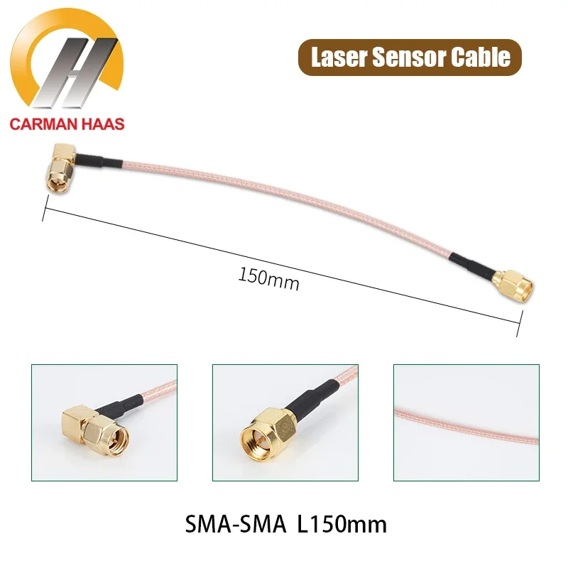 Carmanhaas SMB-SMA SMA-SMA Sensor Cable for Raytools BM109 BM110 BM114 BT240S Fiber Laser Cutting Head Cable Transformer Wire