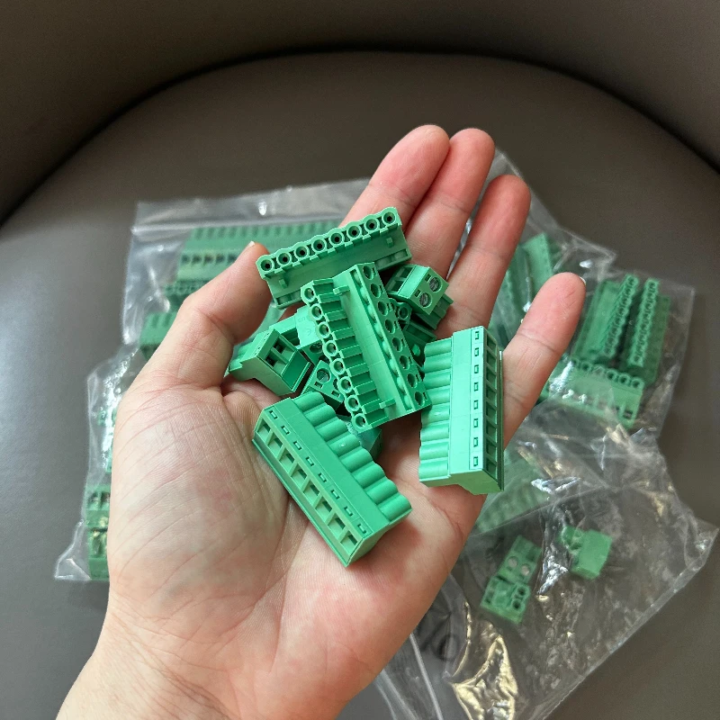 300V Pluggable Terminal Block 2EDG-5.08mm 2/3/4/16P Sealed 2EDGVC Straight/bent Pin Copper Lead Male/female Mating Connector