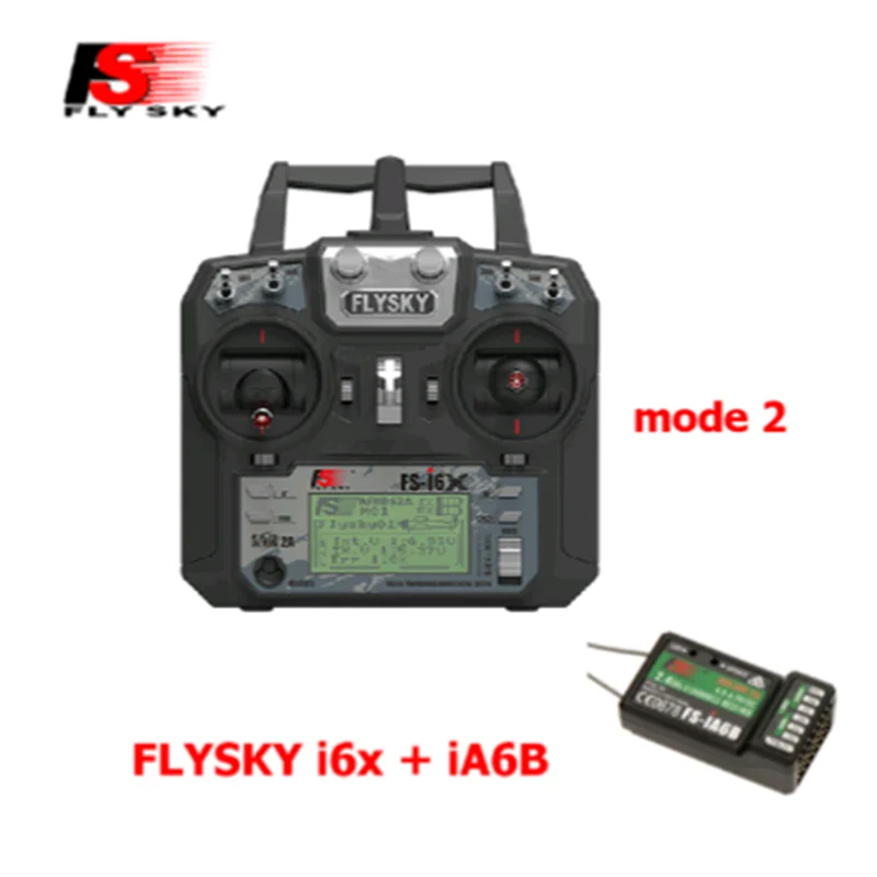 Flysky FS-i6X i6x afds 2a rc送信機 (x6b付き) ia6b ia10b受信機10ch