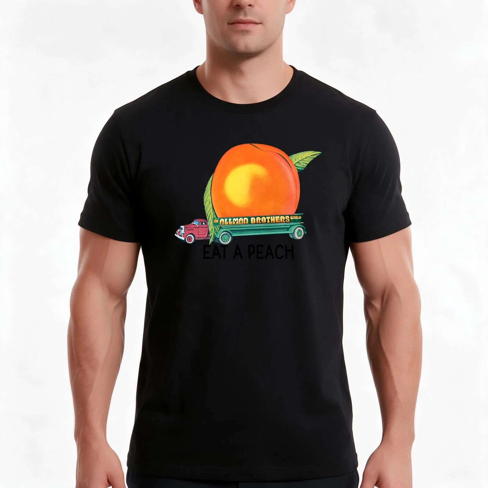 állmán BRóTHéRS Band Eat A Peach , For Men Women Summer Fashion Trendy Tee Women Hot Fashionable Sellers Trend Customize T-Shirt