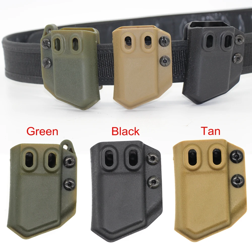 Right&Left Magazine Pouch IWB/OWB 9mm/.40 Double Stack Magazine Case for Glock CZ S&W H&K SIG P365 Hunting Protective Case