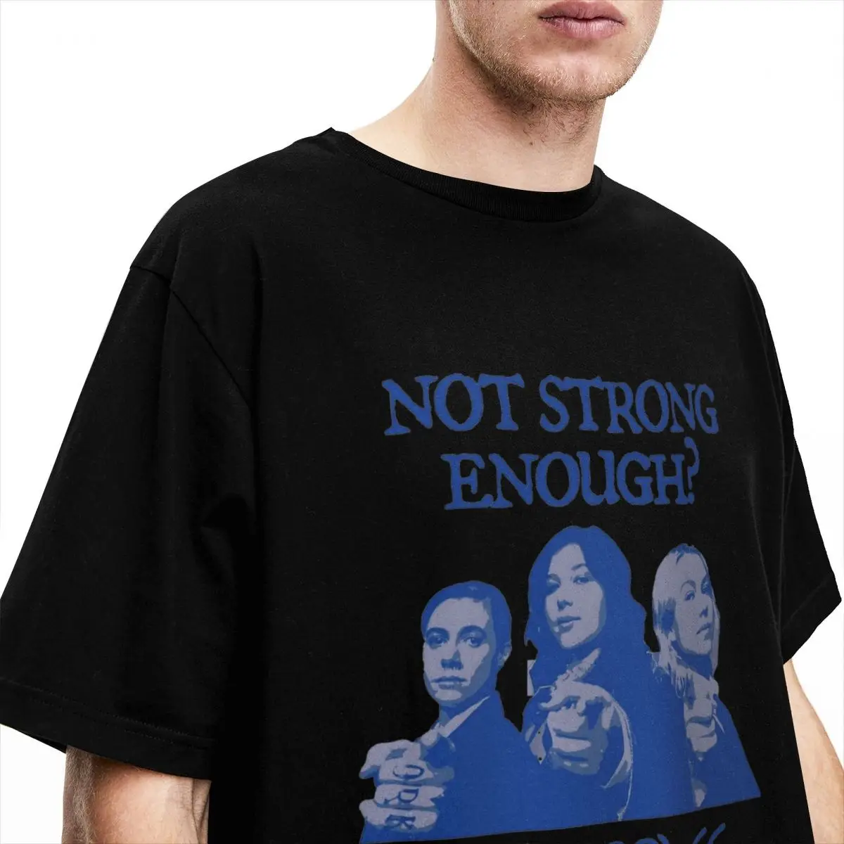 Men Women Not Strong Enough Boygenius T Shirts Stuff Cotton Tops T-shirt Funny Tee Shirt Printed