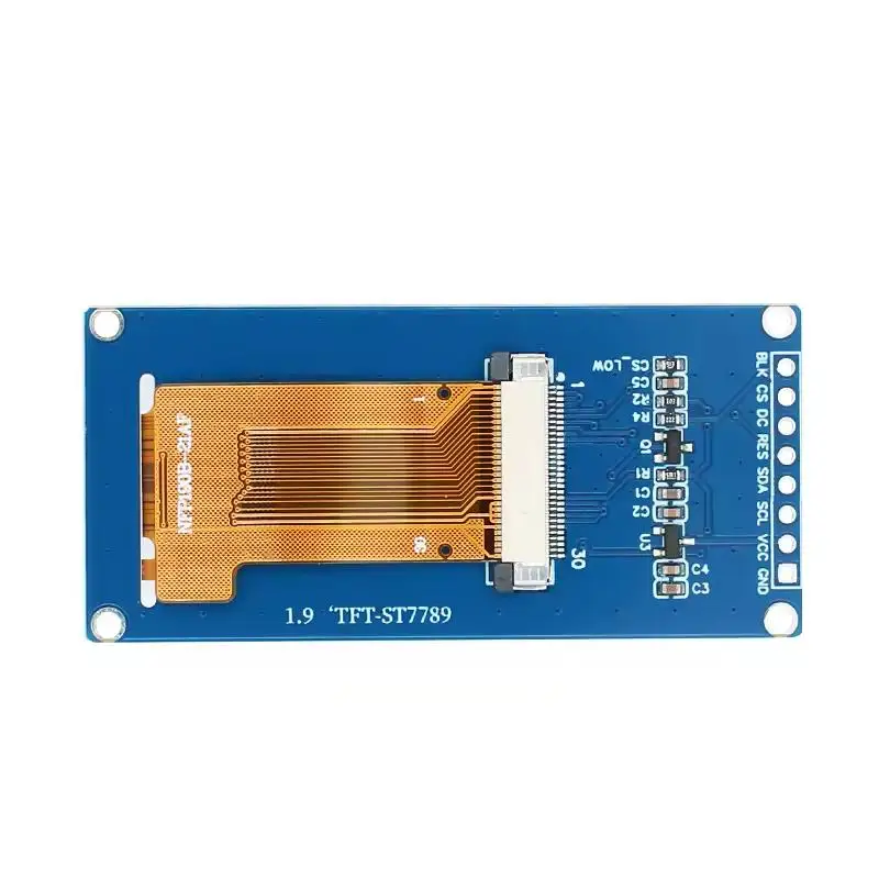 1 PCSESP32 16MB Placa de Desenvolvimento 1.9in ST7789 170x320 TFT LCD Display, WiFi + Módulo BL, CH340, Tipo-C para Arduino Micropython