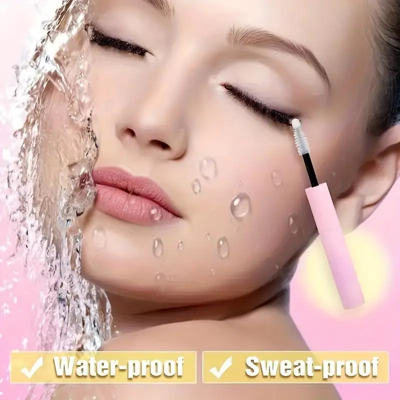 1PCS wasserdichter DIY-Wimpernverlängerungskleber und -versiegelnder Wimpernkleber für Wimpernverlängerung 2-in-1 langlebige starke Wimpern