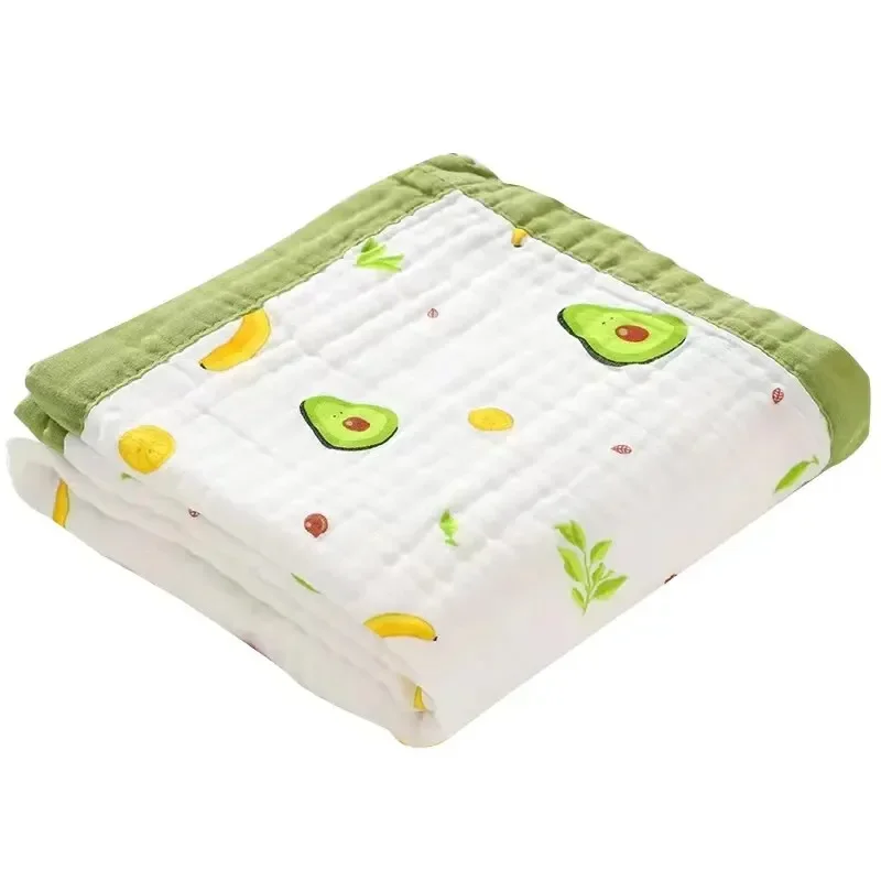 Baby Bath Towel Pure Cotton Super Soft Gauze Newborn Is Covered by Children Blanket Four Seasons Chil baby quilt