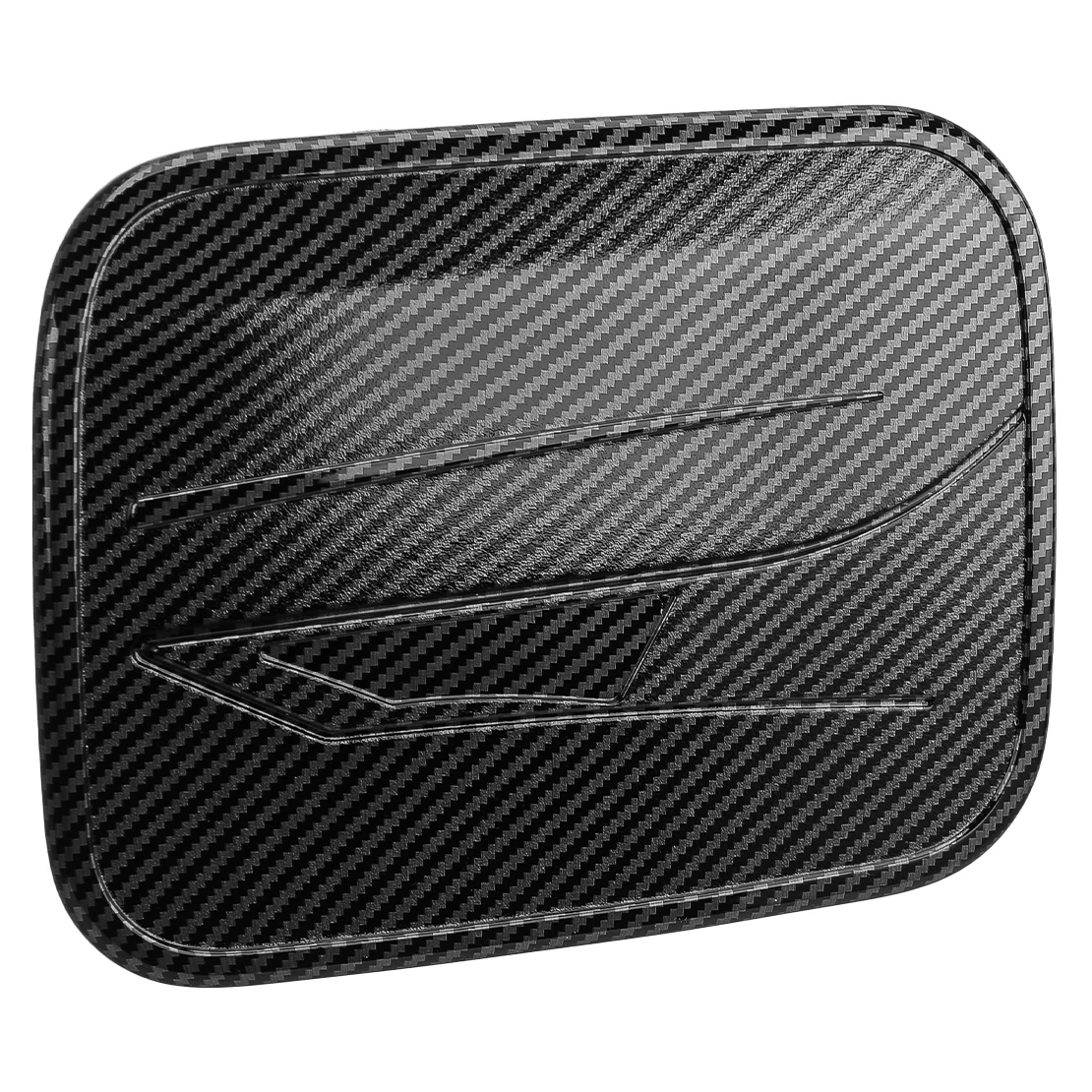 Carbon Fiber Style Car Gas Fuel Tank Door Cover Trim Fit for Toyota Corolla 2020 2021 2022 2023 2024 ABS