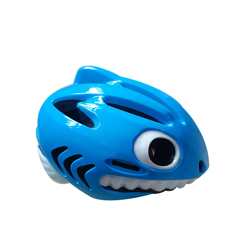 

Children's Cool Cartoon Shark Helmet XS, Lifelike, Ventilated, Comfortable to Wear Protection Roller Skating, Skateboarding,