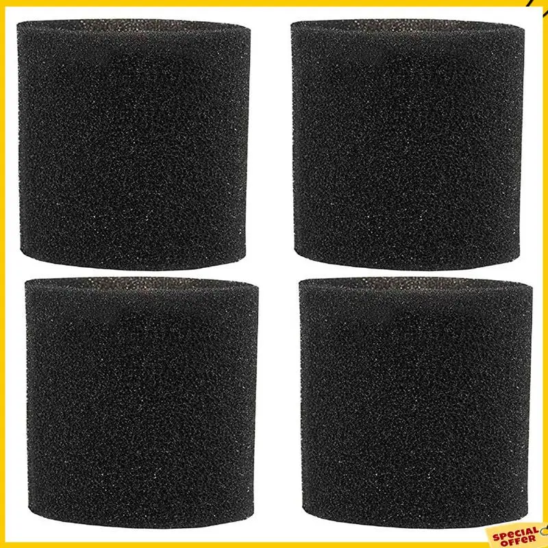 A24P 4 عبوات 90585 غلاف رغوي VF2001 فلتر رغوي لمتجر Vac Vacmaster & Genie Shop مكنسة كهربائية رطبة وجافة