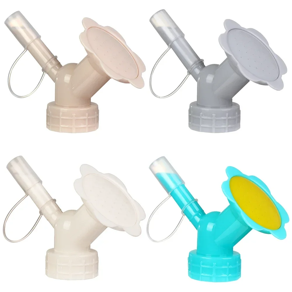 

Dual Head Mini Watering Can Plastic Plant Bottle Watering Spout Small Watering Can for Indoor Plants Garden Accessories Sprinkle
