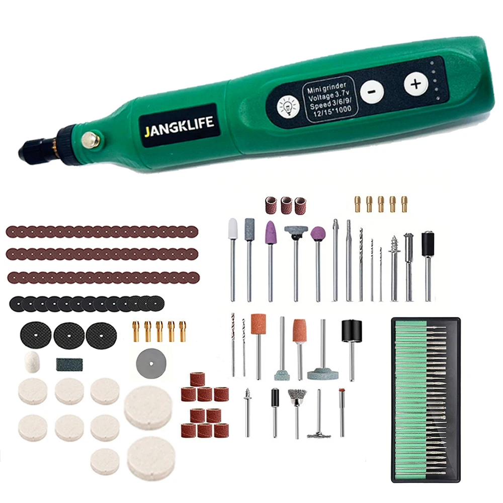 USB Cordless Rotary Tool Kit Holzbearbeitung Gravur Stift DIY Für Schmuck Metall Glas Mini Drahtlose Bohrer