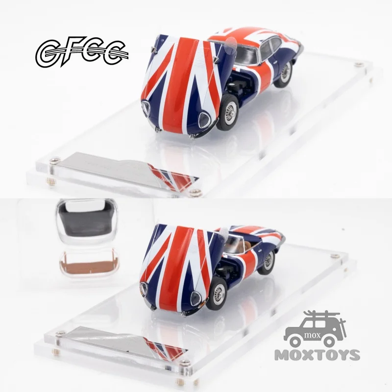 

GFCC 1:64 Jaguar E-Type the Union flag Diecast Model Car