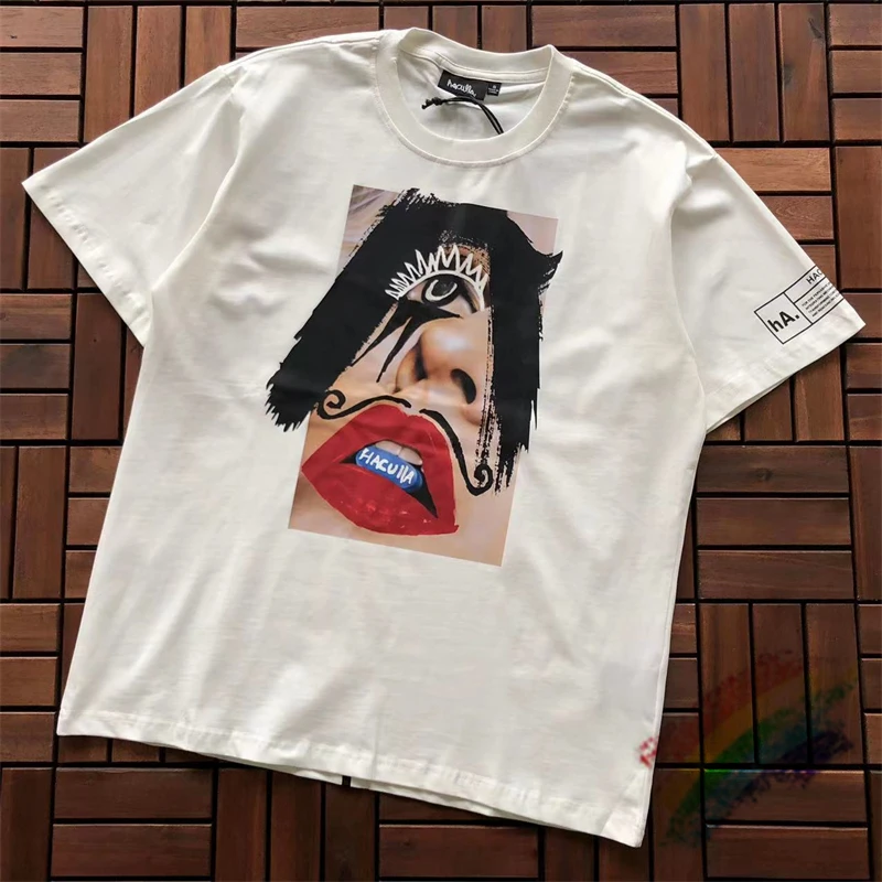 

HACULLA T Shirt Men Women 1:1 Best Quality Vintage Portraits Of Characters Top Tees T-shirt