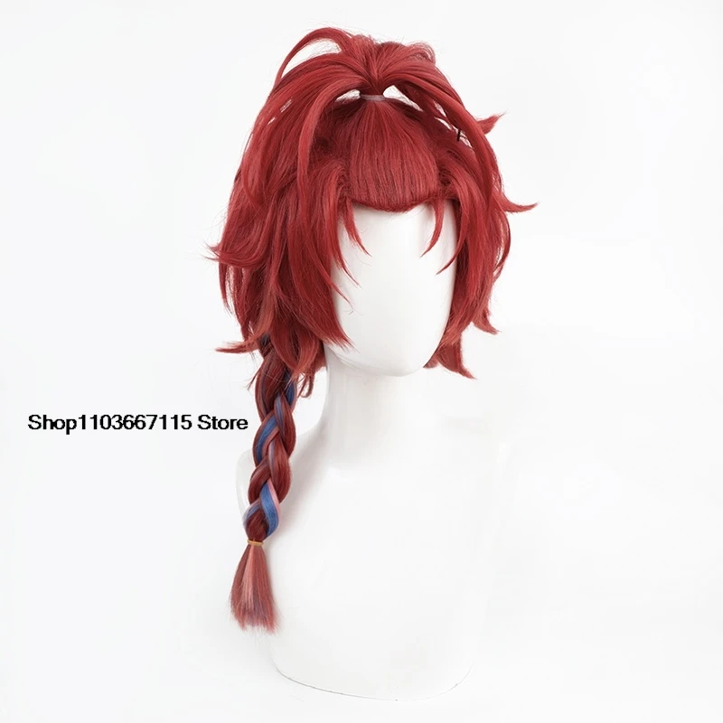 

Wuthering Waves Anime Cosplays Chixia Red Wig Woman Costumes Cosplay Adult Costume Men's Women Women's Kid Cos Figures Halloween