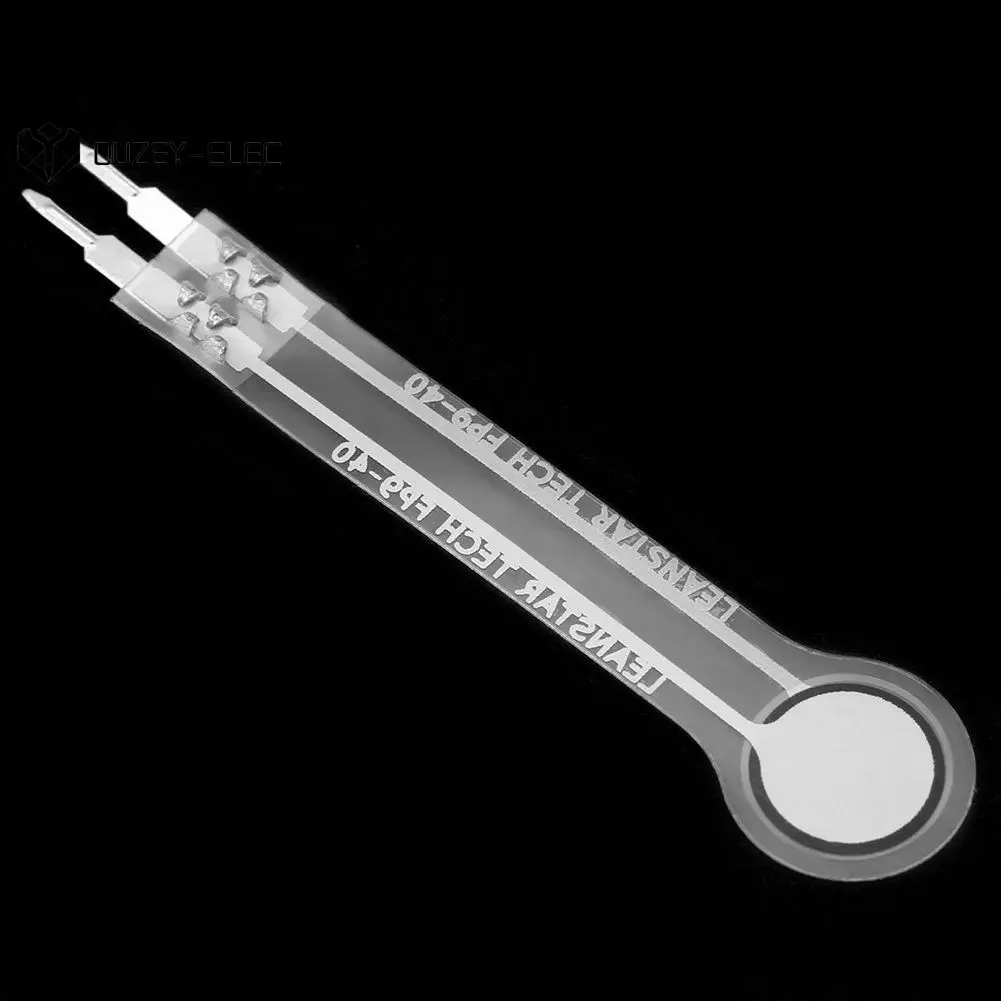 DF9-40 0-20kg lapisan tipis tipe resistensi tinggi tekanan Senso 20Kg Resistor tekanan fleksibel sinyal listrik Akurasi Tinggi