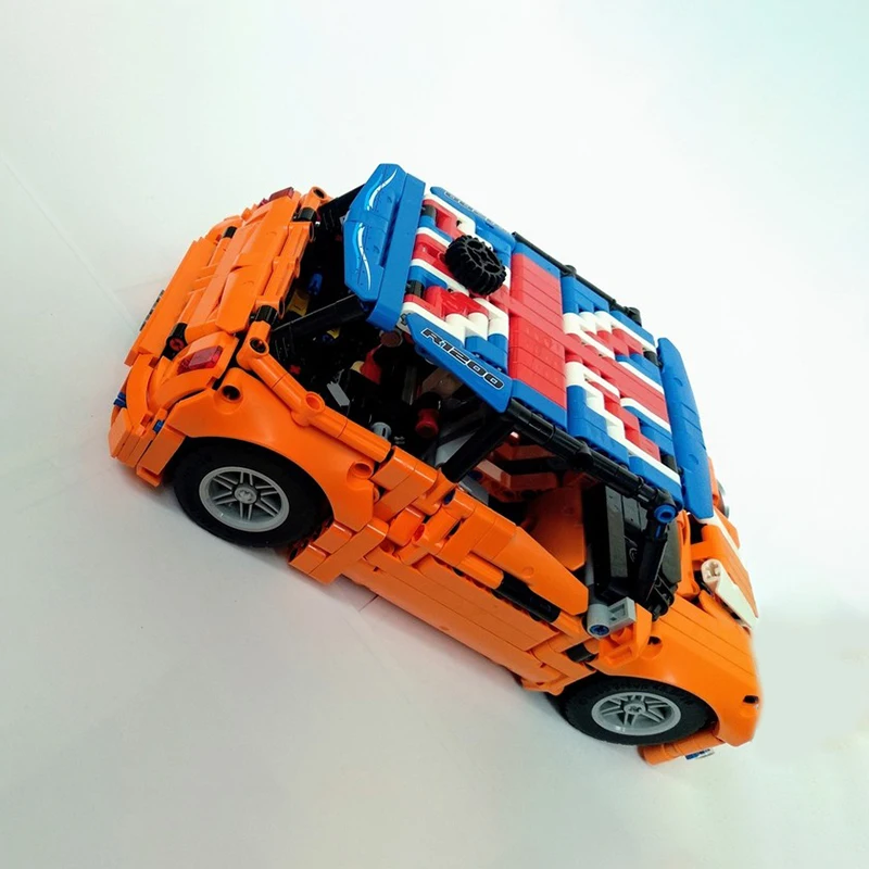 Moc Building Blocks Mini Cooper Technology Modular Bricks Model  Gifts Christmas Toys DIY Sets Assembly