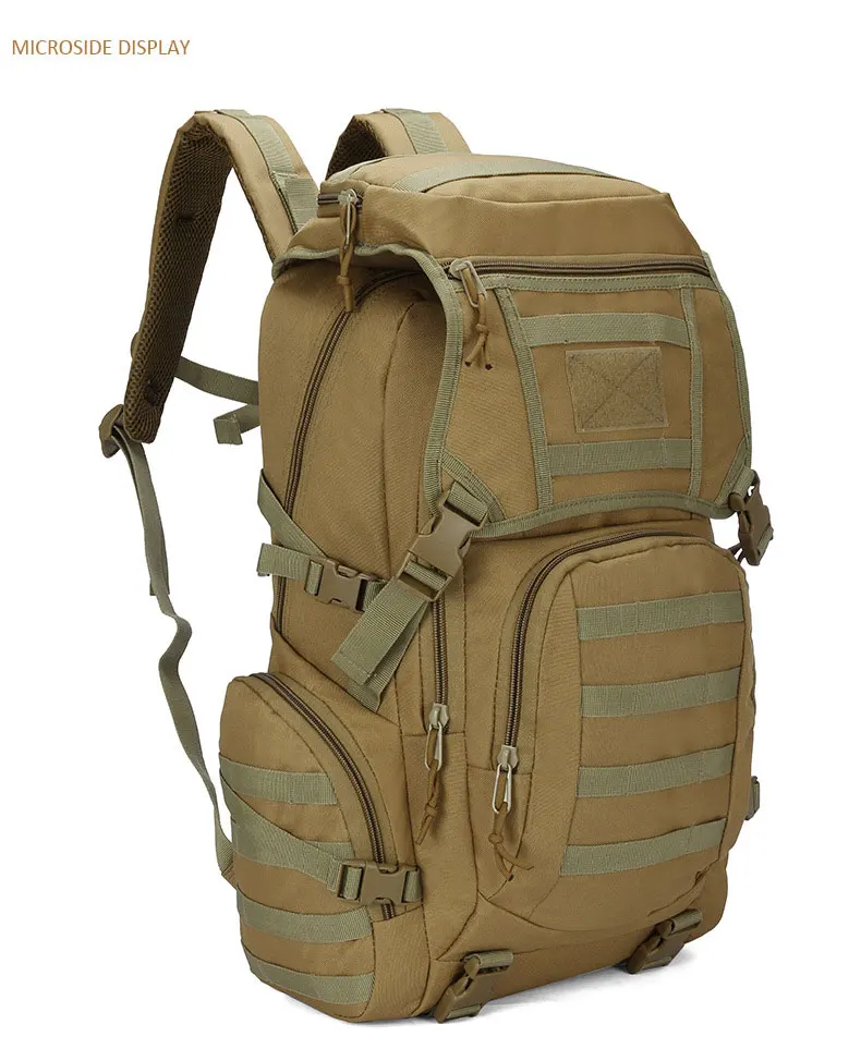 Taktische Rucksack Überleben Tasche Jagd MOLLE Rucksack GYM Für Männer EDC Outdoor Reise Wandern Rucksack Camping Trekking Rucksack – Detail 11
