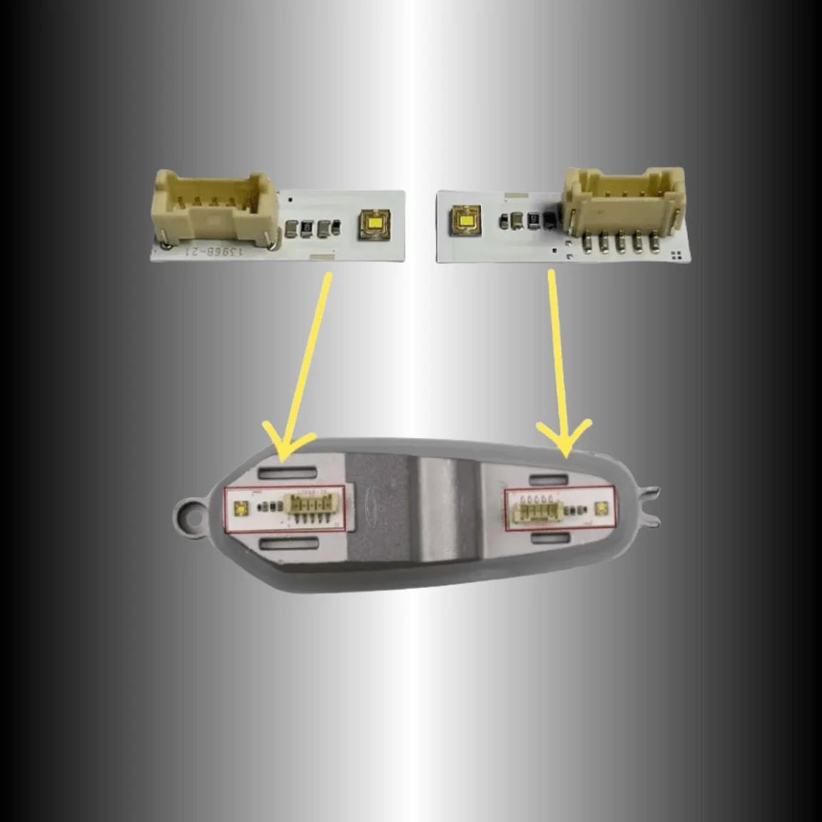 

NEW LED Board OEM 8U0941475A Daylight Control For Audi Q3 2012 2013 2014 2015 Headlight Daytime Running Light DRL Module Chips