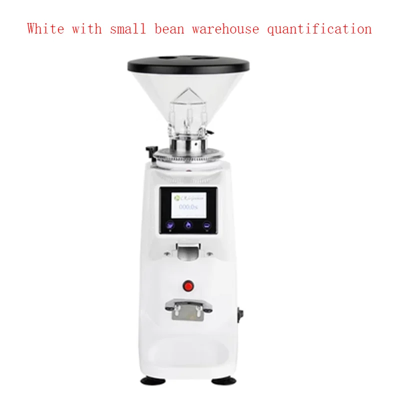 Electric Coffee Grinder Espresso Italian Flat Whetstone Miller Touch Panel Bean Crush Maker