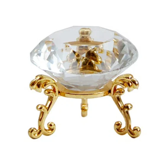 

Light luxury crystal diamond small ornaments tabletop transparent Middle Eastern Arab decorative crafts