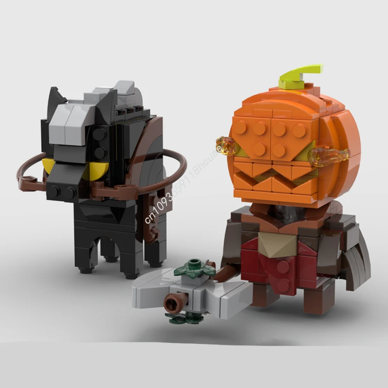 

298 шт. MOC безголовые кости всадника, трон Brickheadz, строительные блоки, решение проблемы, творчество, подросток, рождественская игрушка, подарок