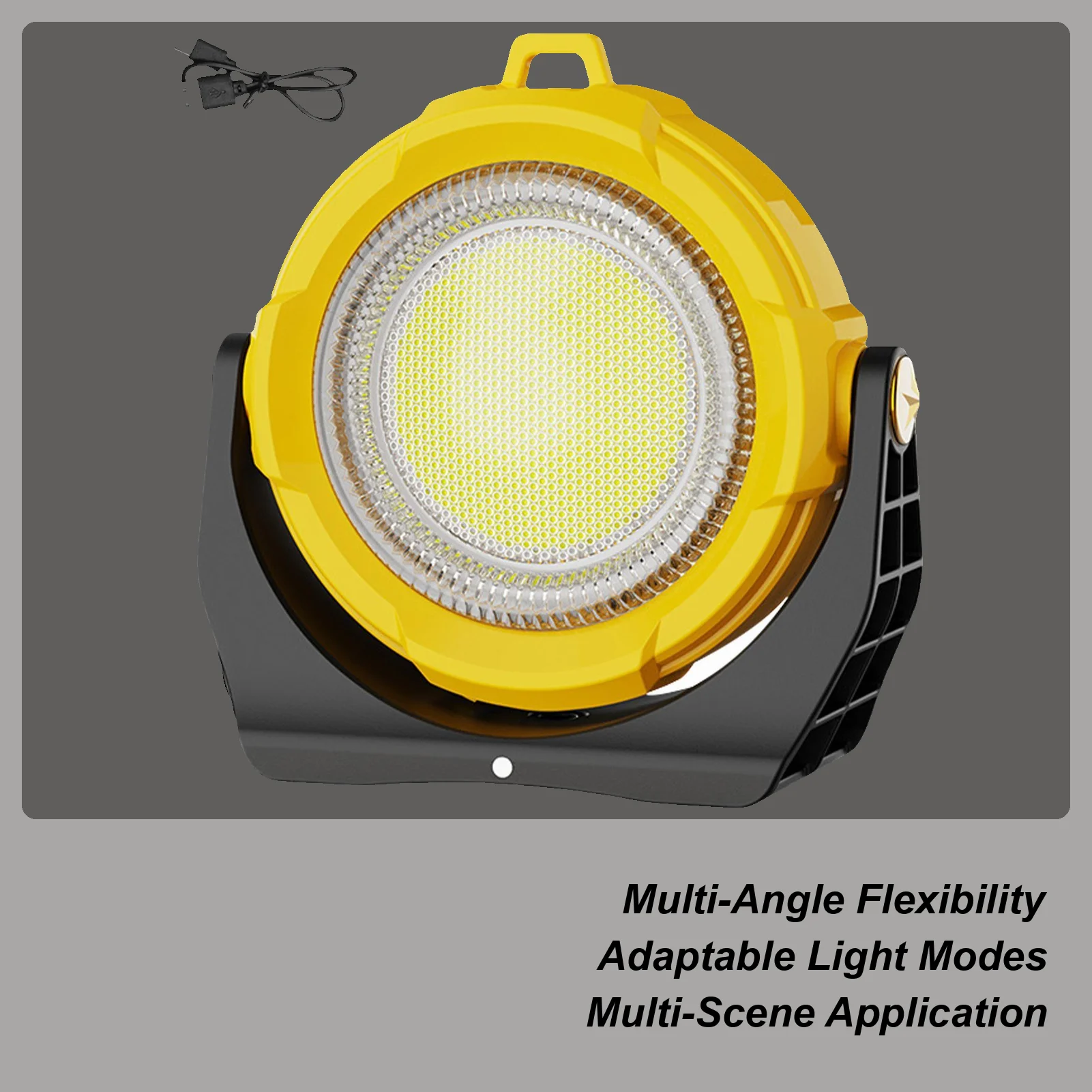 

Work Lights Rechargeable RGB Mechanic Work Light Waterproof Bright Solar LED Lamp Multi-mode For Workshop Camping Job Site