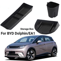 Car Storage Box For BYD Dolphin Central Control Storage Sundries Box Byd EA1 Water Cup Holde Rear Screen Storage Box Accessories