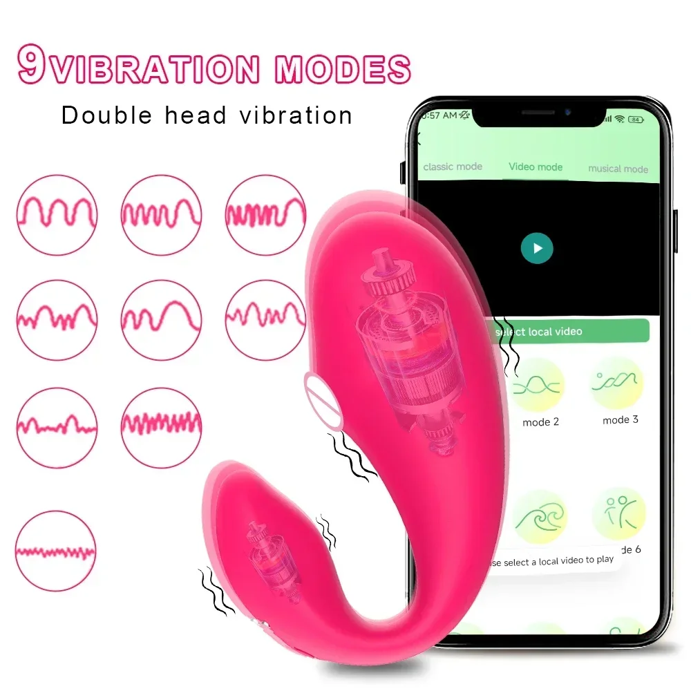 Vibradores vaginales con Control inalámbrico para mujeres y parejas, consolador Anal, masajeador de huevo vibratorio, estimulador de 9 velocidades