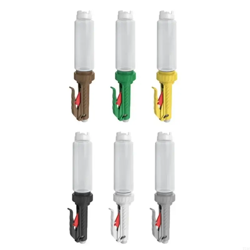 

77JF 480ml Hanging Squeeze Bottle Plastic Sauce Dispenser Condiment Squeeze Bottle