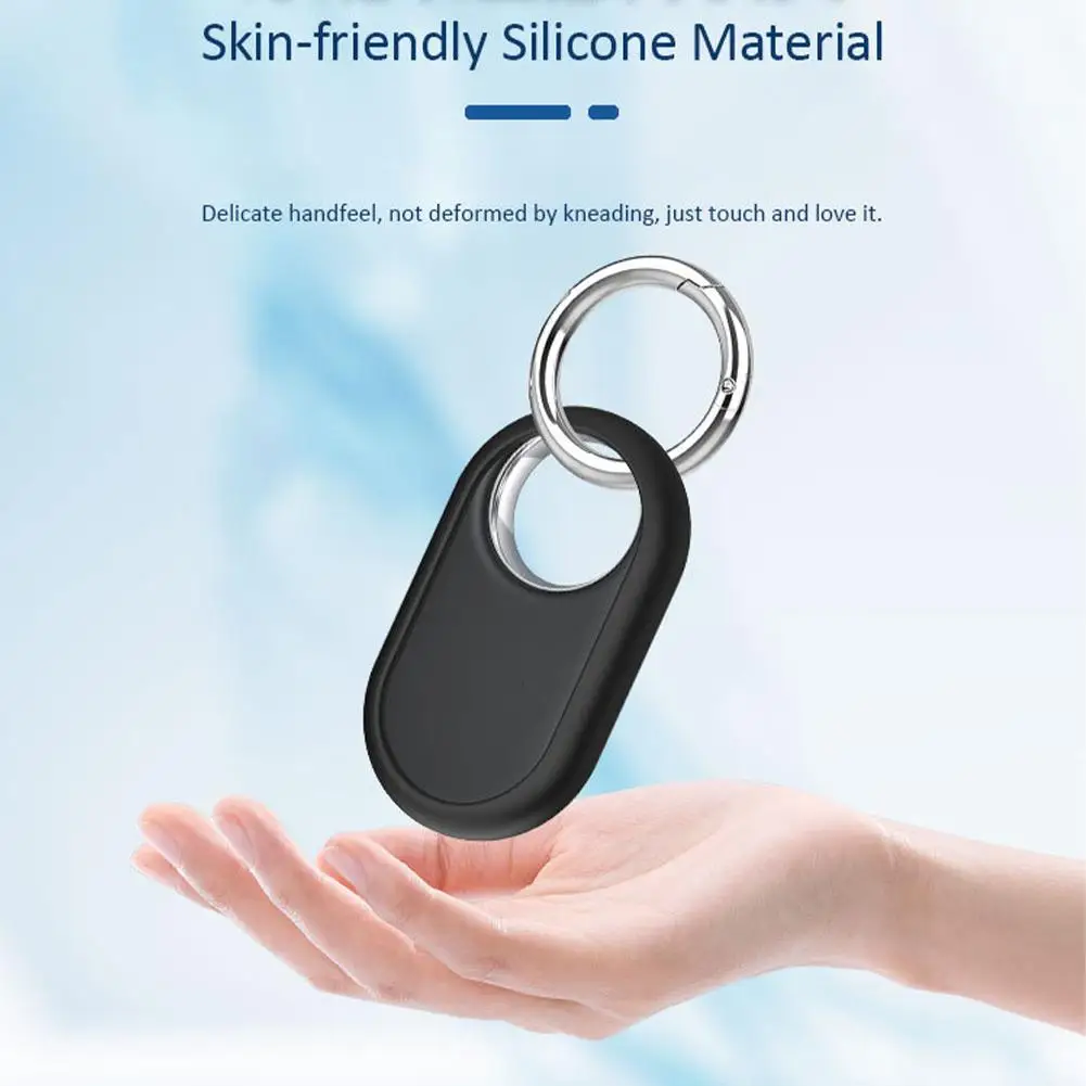 Capa de silicone para Samsung Galaxy SmartTag 2, Localizador Tracker, Anti-Lost Keychain, Luva protetora, Caso