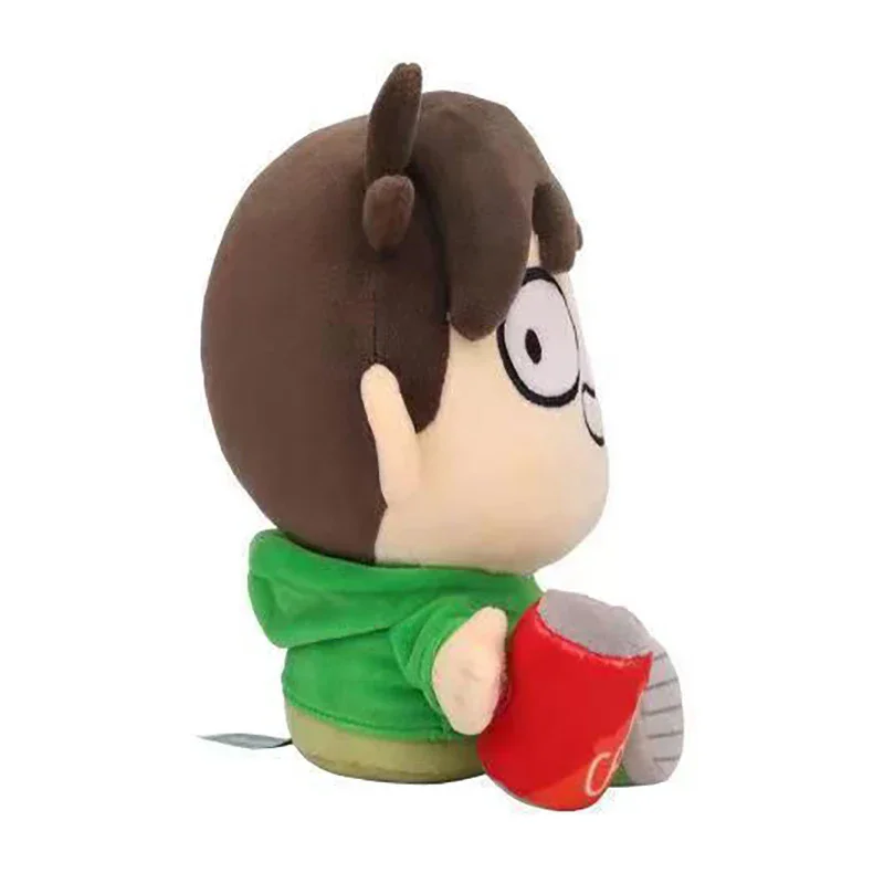 New Eddsworld Tord Anime Plush Cartoon Edd Doll Indoor Home Decoration Soft Stuffed PP Cotton Toy Gift 25cm