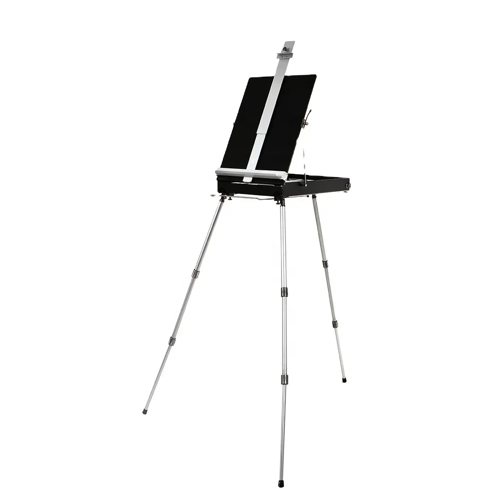 Artist Aluminum Easel Stand Aluminum French Easel For Painting Display