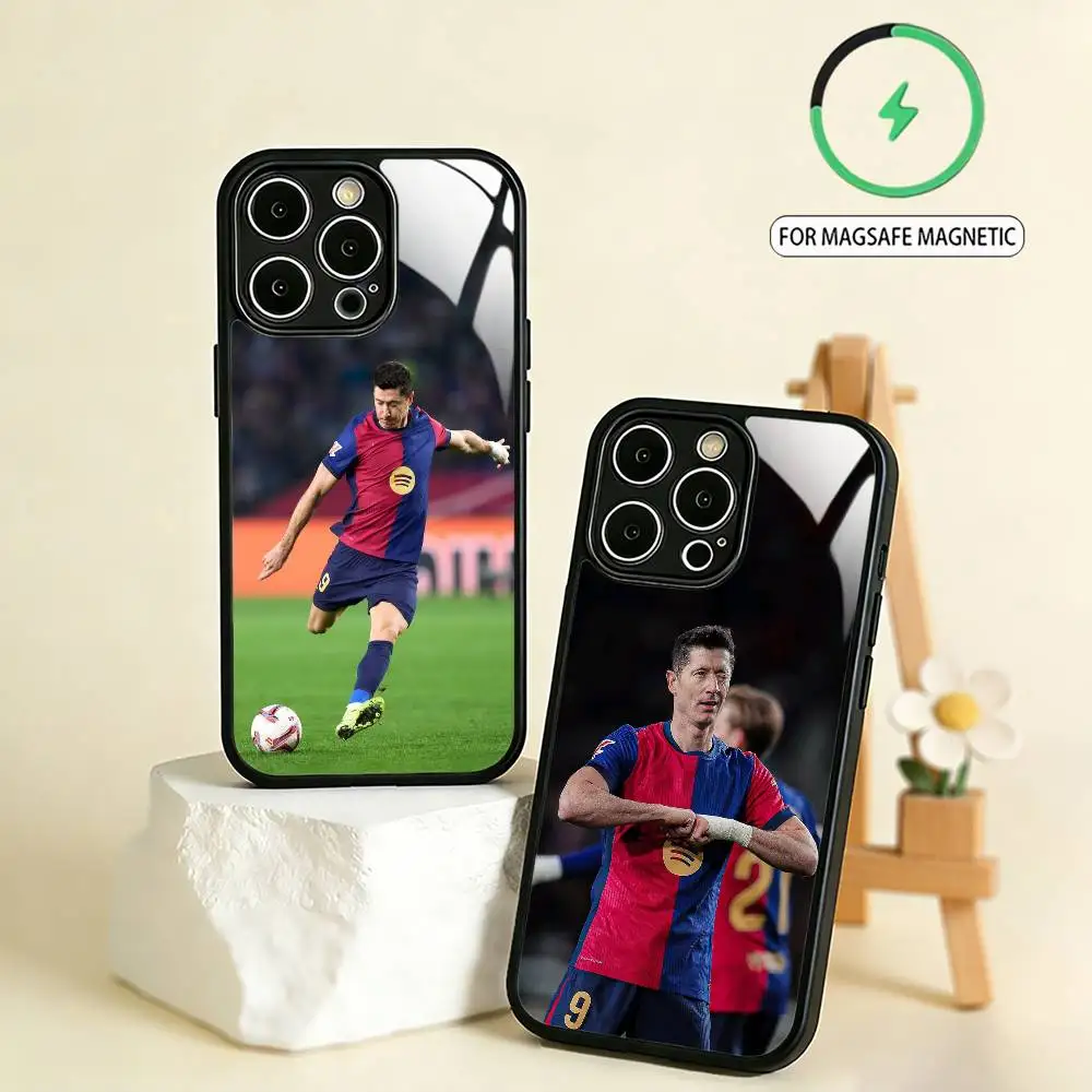 

Robert Lewandowski Phone Case For iPhone17,16,15,14,13,12,11 Plus,Pro Max Magnetic For Magsafe Wireless Charging