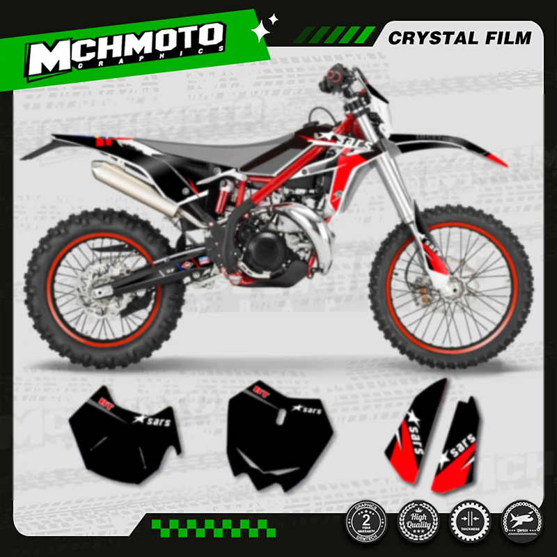 MCHMFG Motorcycle Team Motorcycle Decal Stickers For Beta Xtrainer 2020-2022 2020 2021 2022 250 300 350 -007