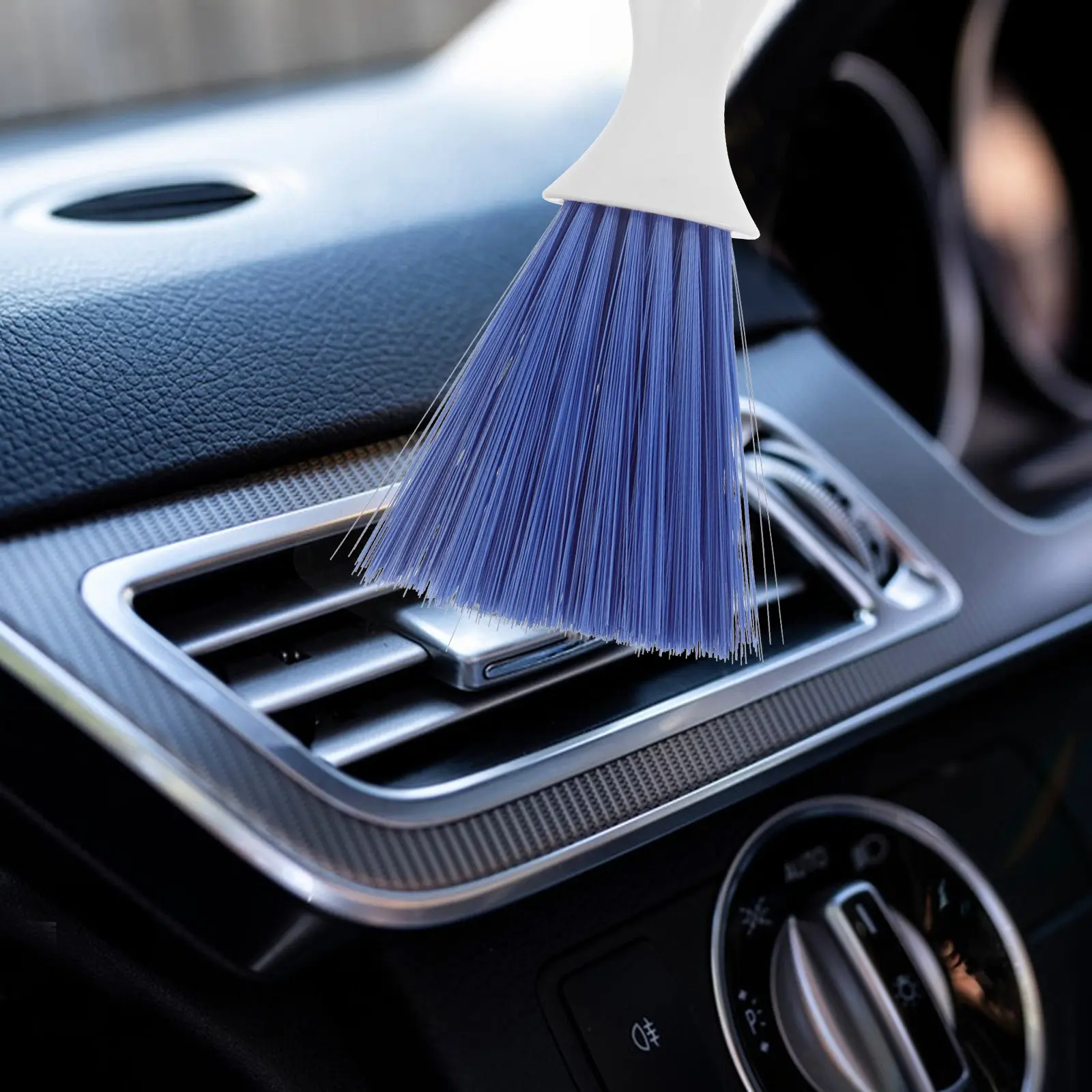 

Набор для чистки салона автомобиля: щетка для удаления пыли в форме ангела, мягкая щетина, длинная ручка, инструмент для чистки воздуховодов и панели приборов