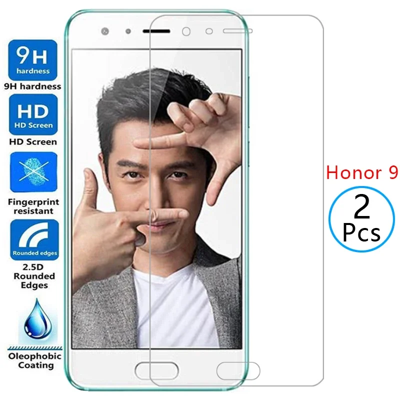 protective tempered glass for huawei honor 9 screen protector on honor9 honer onor hono 5.15 safety film honer9 onor9 STF-L09 9H