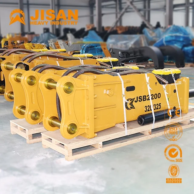 قواطع الصخور عالية الجودة للبيع قواطع هيدروليكية حفارة جانبية CE ISO صندوق منتج جديد OEM ODM أدوات خدمة اسطوانة