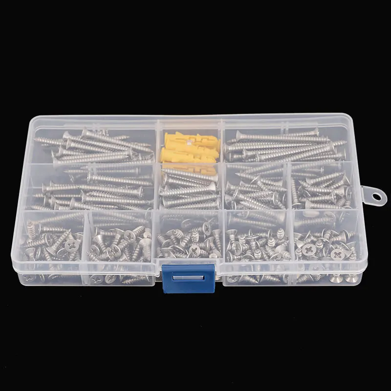 

Розетка переключателя 304, нижняя коробка, скрытая коробка, удлиненные саморезы, гвозди и резиновые вилки, комбинированный набор бытовых винтов