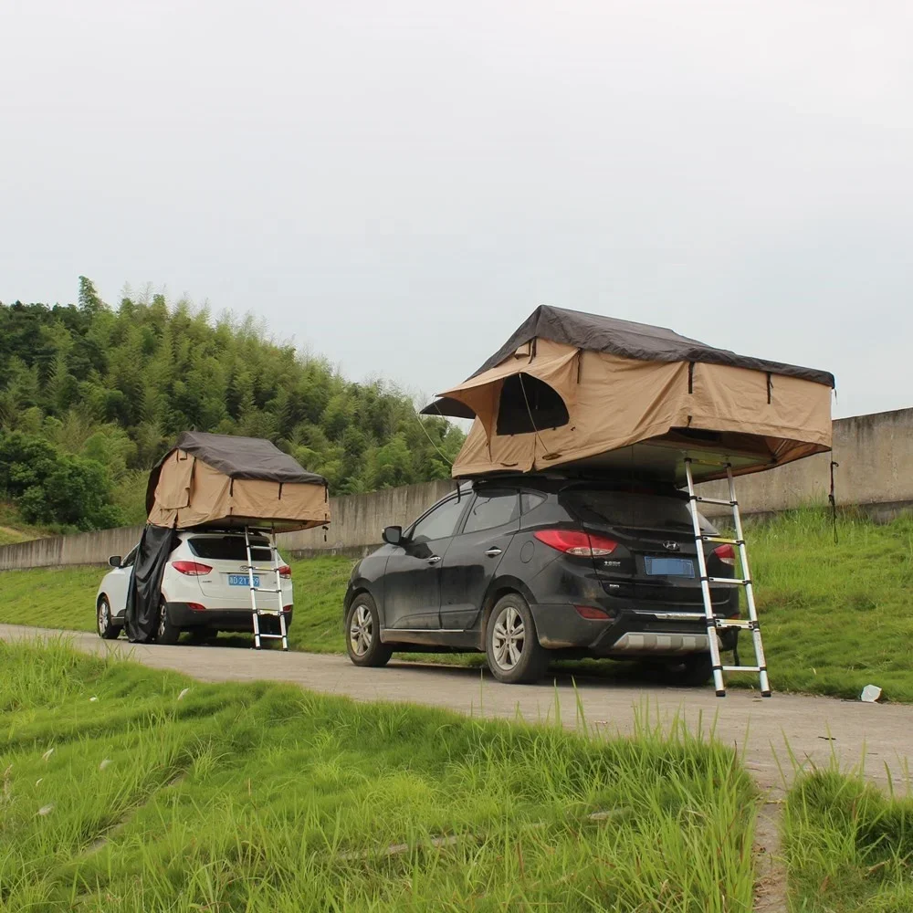 High Quality Factory Supply Outdoor Leisure Camping Car Roof Tent For Outdoor Use Car Camping Tent