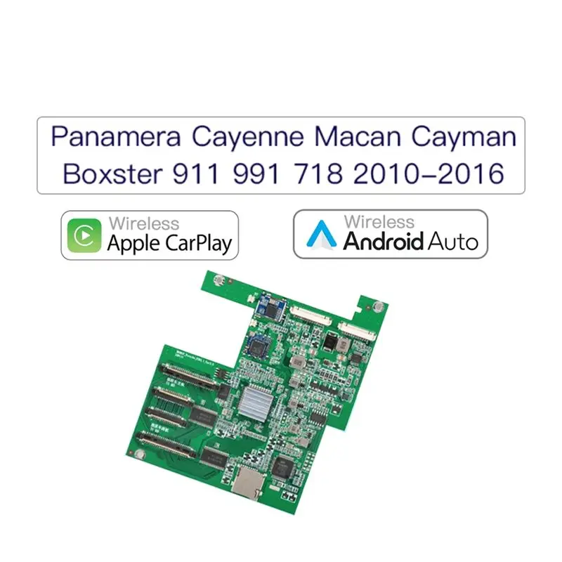 Wireless Carplay Module Android Auto Adapter For PCM3.1 Panamera Cayenne Macan Cayman Boxster 911 991 718-A61E