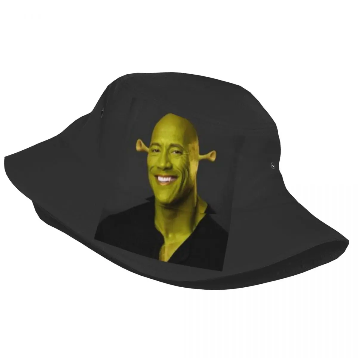 Travel Headwear Dwayne The Shreks Johnson Merch Bucket Hat Unique Design Unisex Sun Hat Panama Hat Foldable Fishing Caps Outdoor