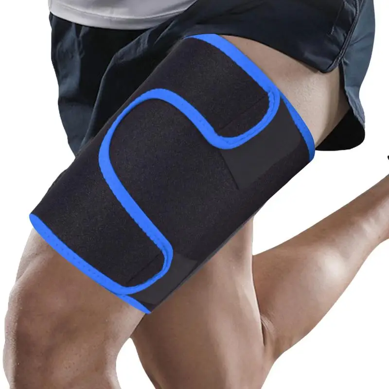 Thigh Compression Sleeve Hamstring Thigh Wrap For Compression Thigh Support Breathable Pads For Men And Women Thigh Brace