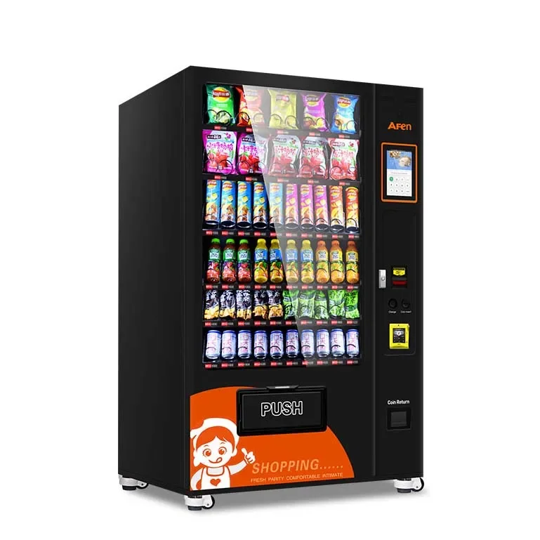 AFEN Hot Selling Snack Drinks Smart Auto Combo Vending Machine