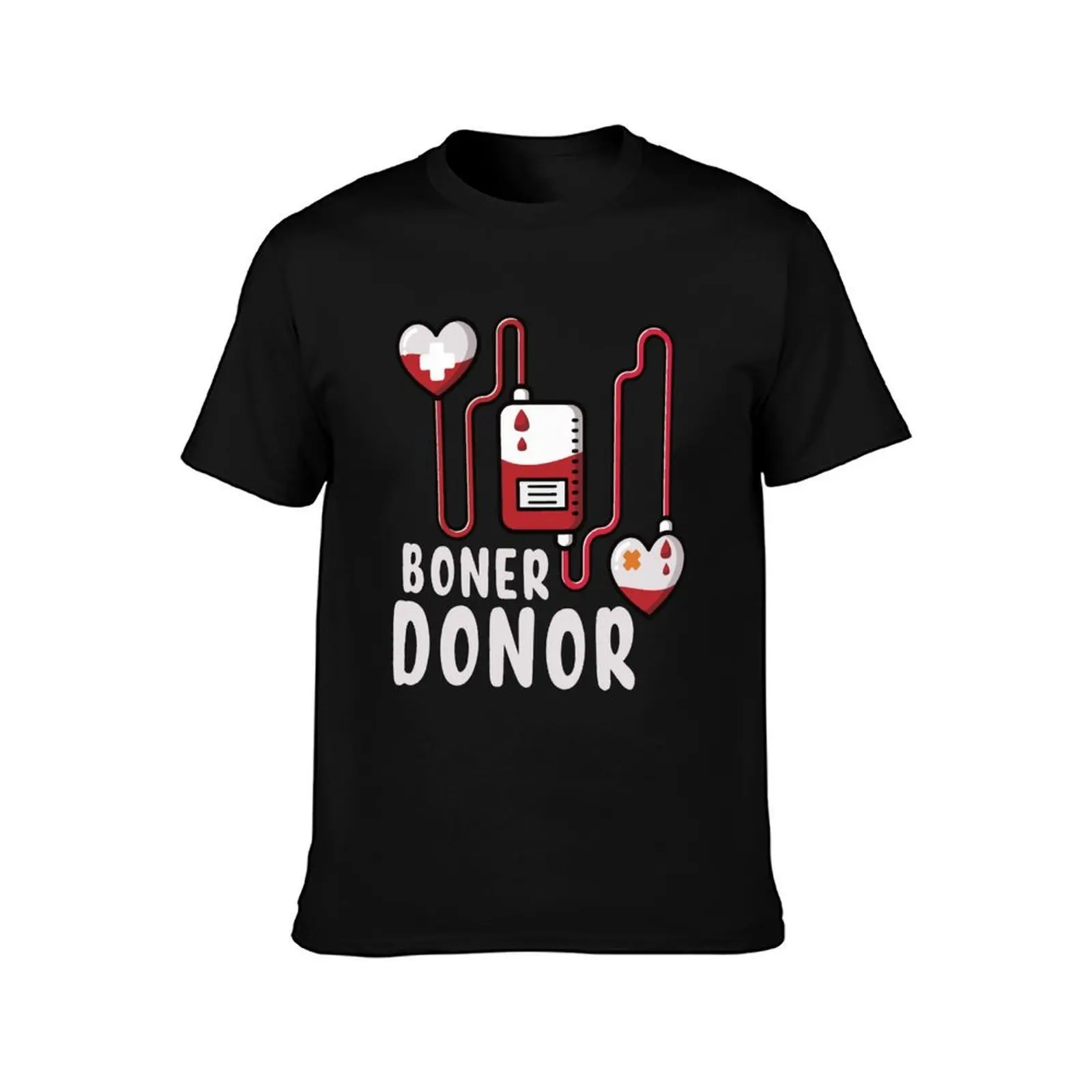 Boner donor Shirt T-Shirt Breathable Basic Cotton T-Shirt