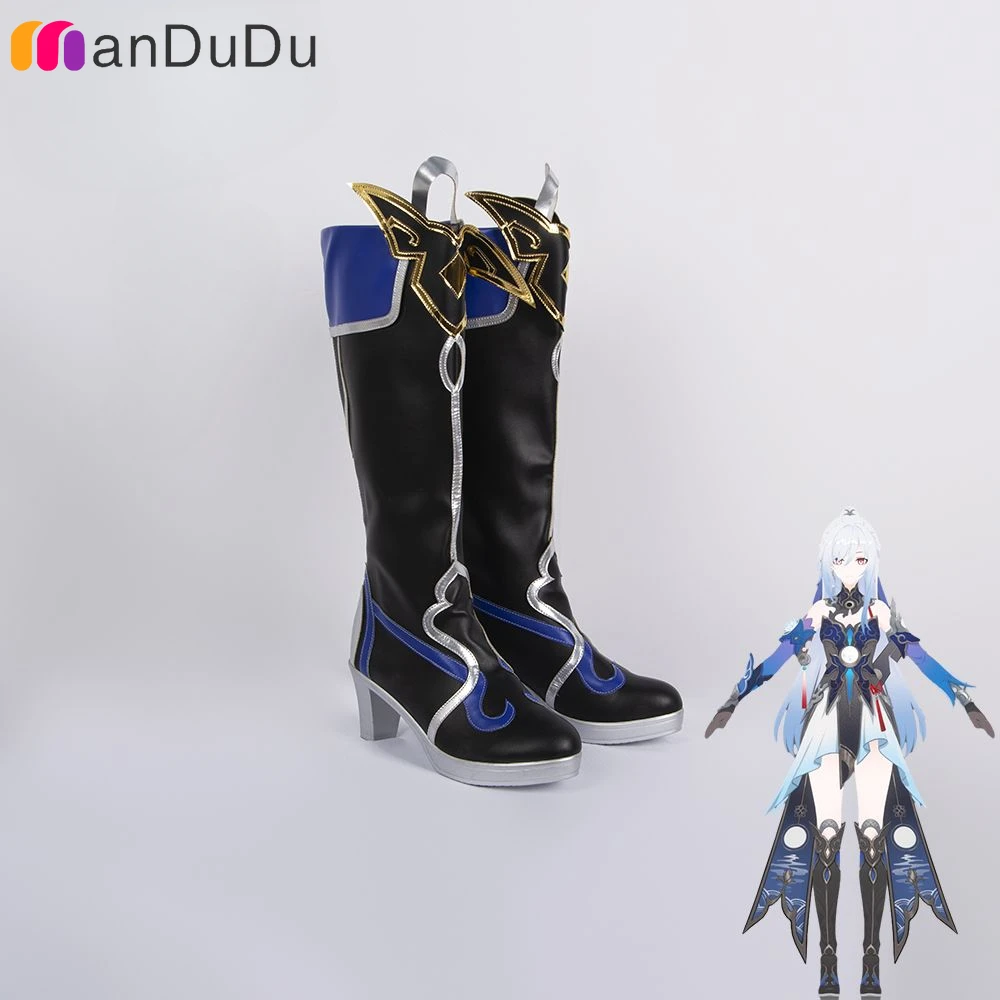 

Honkai Star Rail Jingliu Cosplay Boots Comic Anime Halloween Party Game Cosplay Shoes Prop