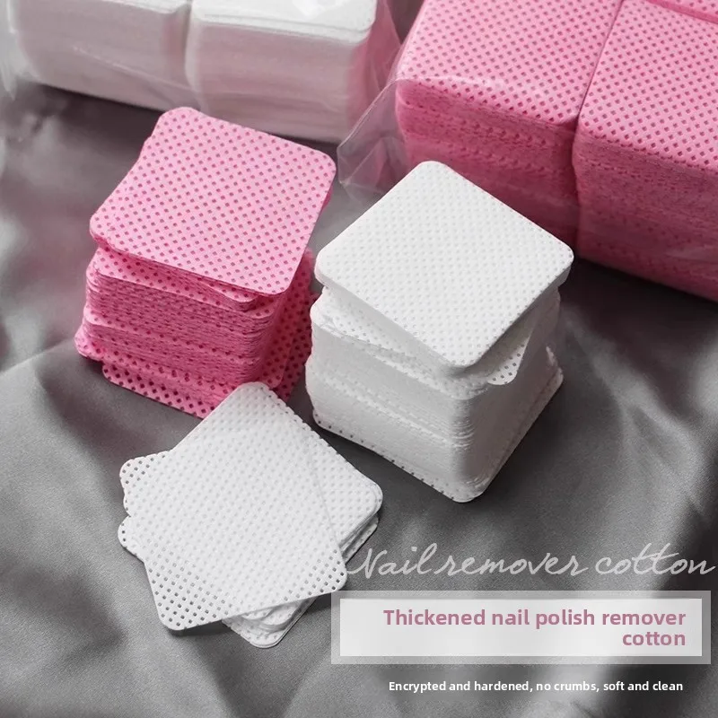 Cotone per la pulizia delle unghie, panno per la pulizia della colla per ciglia, panno per pulire, batuffolo di cotone per pulire la magia delle unghie, batuffolo di cotone per il lavaggio delle unghie